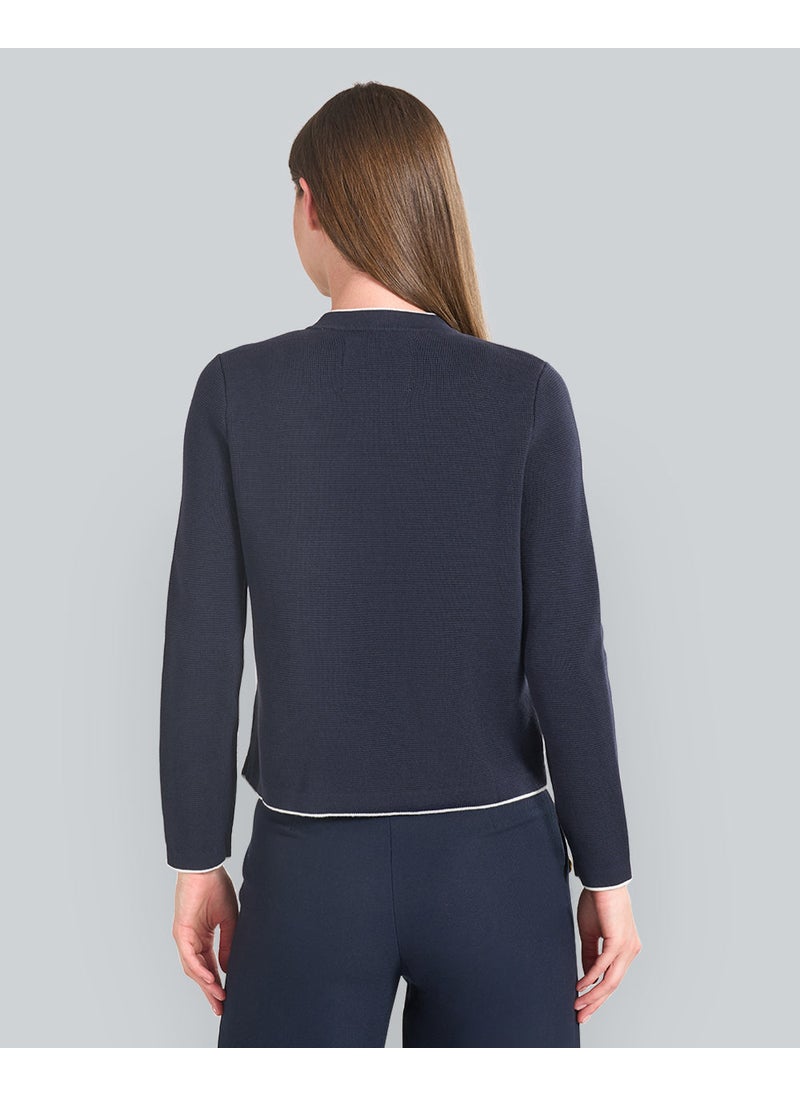 Cotton Knit Jacket
