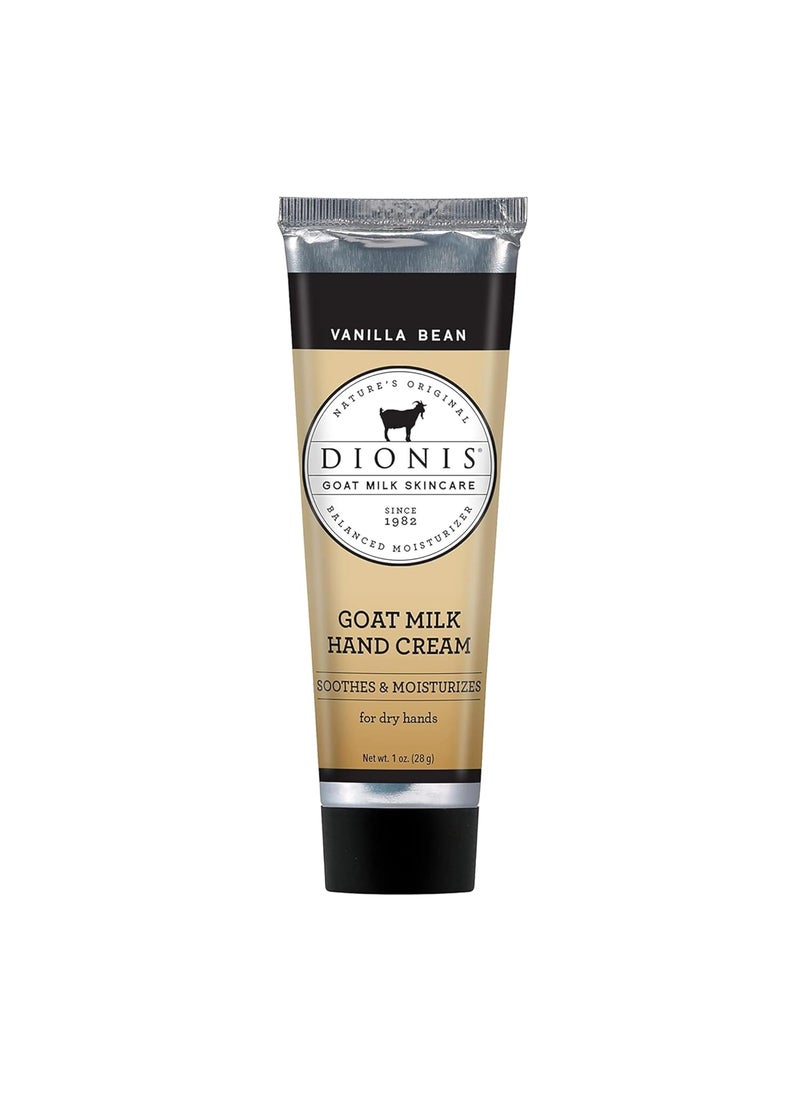 Dionis Goat Milk Vanilla Bean Hand Cream (1 Ounce)