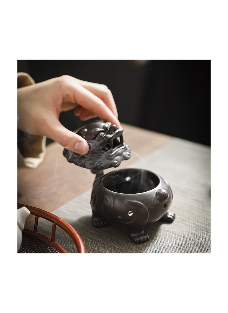 Sister-in-law ceramic incense burner handicraft incense ornaments reflow incense burner
