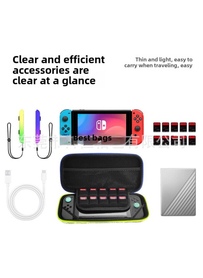 Nintendo 1 Storage Bag Oled Theme Ns Handheld Accessories Protection Bag Portable Eva Hard Shell Bag Protection-Model:Switch Bikachu