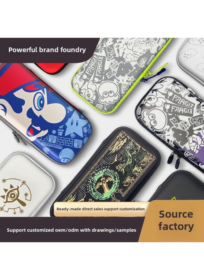 Nintendo 1 Storage Bag Oled Theme Ns Handheld Accessories Protection Bag Portable Eva Hard Shell Bag Protection-Model:Switch Bikachu
