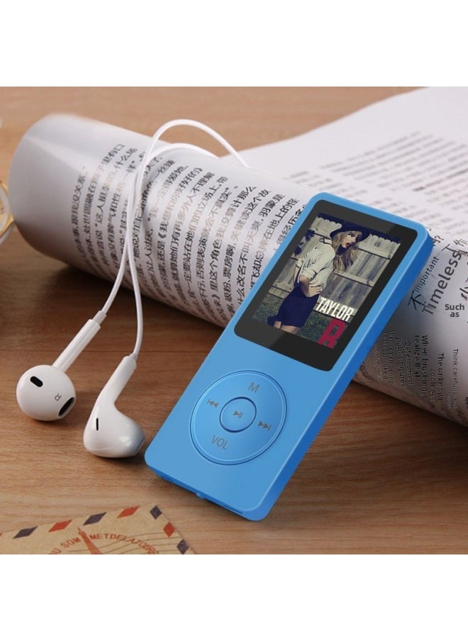 Mp3 Walkman Students MP4 Plug-in Card To Learn English Music Player Portable Small Cute Novel-Body Color:Black [can Be Placed Outside/carded]-Memory Capacity:[64g Memory] Comes With A Full Set Of Accessories