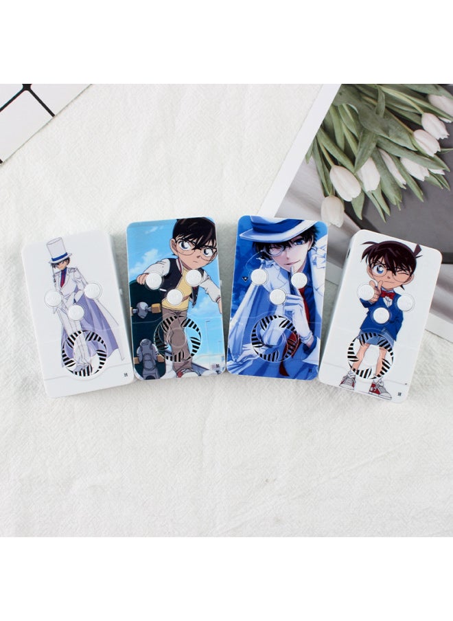Fashion Simple Cartoon Animation D22 Mini External Audio Band Card MP3 External Sound Student Walkman Music Player-Body Color:D-22 External Sound Animation-Memory Capacity:mp3 With Card
