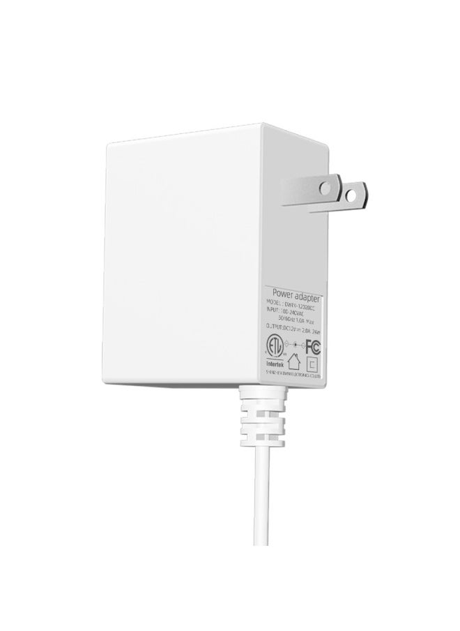 12 V2a Power Adapter Sino-US And European Regulations Certification Monitoring Display Led Light With Original Power Wholesale-Color:Black-Specifications:12v2a Australian Regulations Saa Certification