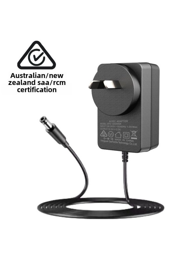 12v2a Power Adapter Led Display Ul1310 Certified Us Standard 12v2a Power Adapter Digital Computer/power Supply-Color:Australian SAA Certification-Specifications:12V2A-5.5*2.1