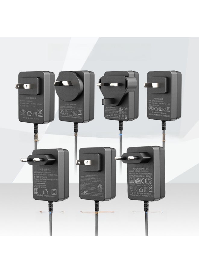 12v2a Power Adapter Led Display Ul1310 Certified Us Standard 12v2a Power Adapter Digital Computer/power Supply-Color:Australian SAA Certification-Specifications:12V2A-5.5*2.1