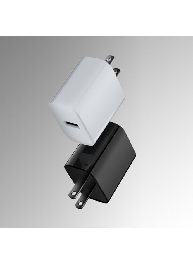 UL Certified US 5V3A Charger USB Mobile Phone Charging Head LED Table Lamp Plant Lamp Power Adapter Plug-Color:White-Specifications:5v3a Us Standard Usb Port