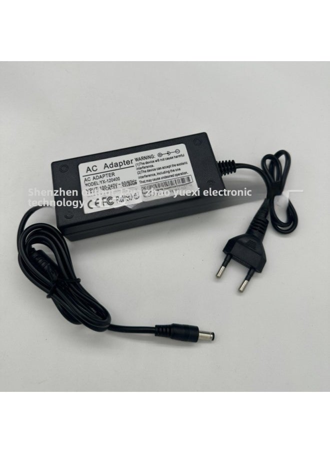 European Standard 12V3A Power Adapter For LED Strip Lights And Video Recorder Suitable For Various Display Products-Color:European Regulations-Specifications:12V3A Power Adapter