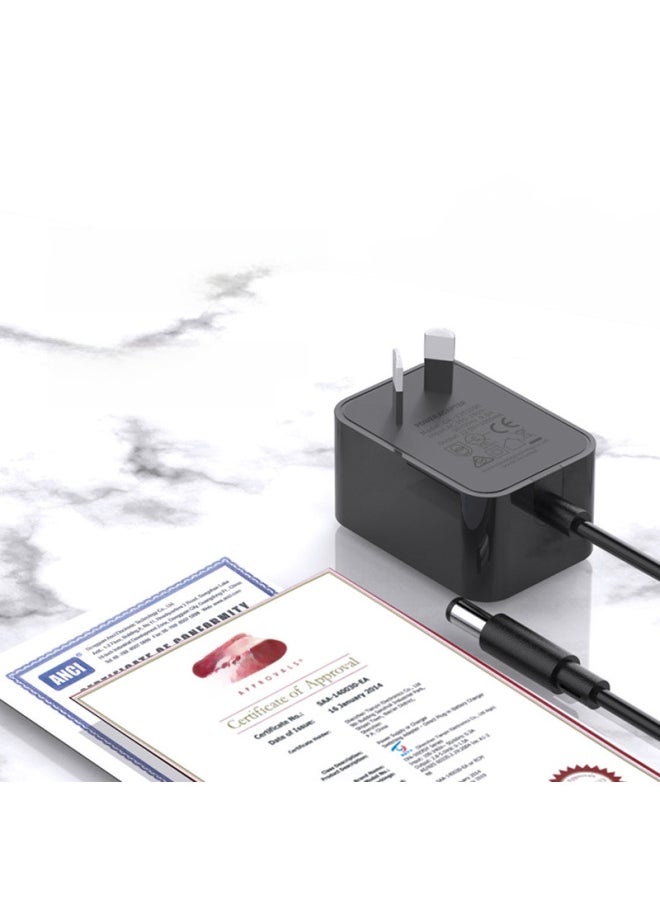 12v1a Australian Standard SAA Certified Power Adapter 12W White Simple Adapter SAA High Quality Power Supply-Color:White-Specifications:12V1A DC Head 5.5*2.1