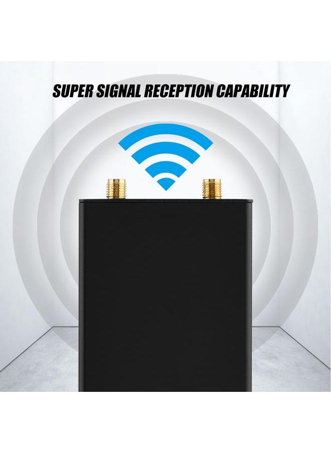 100KHz-1.7GHz Full Band Software Radio HF FM AM RTL SDR Receiver with Antenna