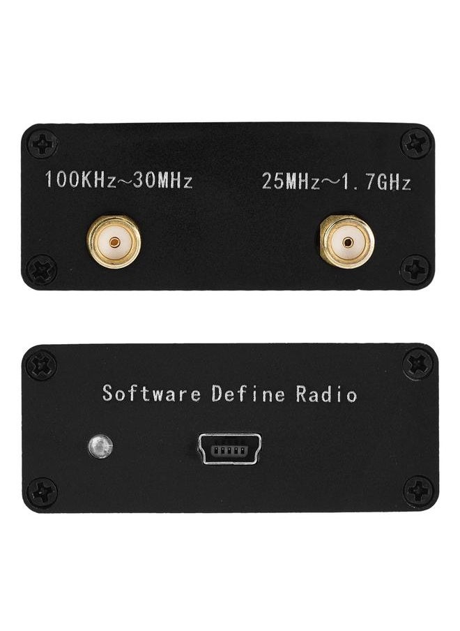 100KHz-1.7GHz Full Band Software Radio HF FM AM RTL SDR Receiver with Antenna