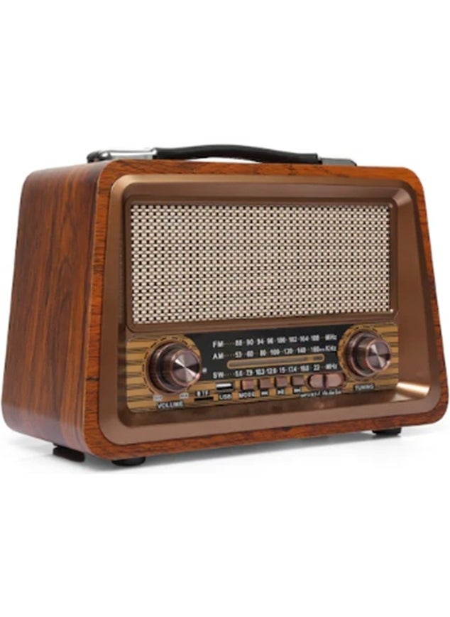 RT-810 Nostalgic Bluetooth Radio with Alarm Clock