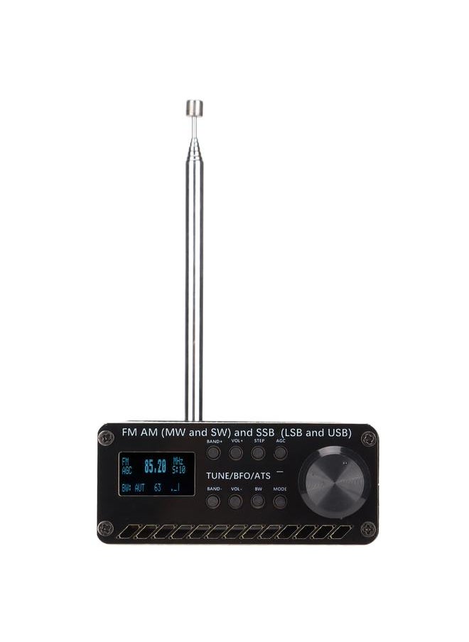 Portable Radio Receiver Full Band Scanner FM AM (MW SW) SSB (LSB USB) Handheld Recorder Si4732