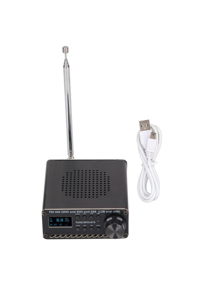 Portable Radio Receiver Full Band Scanner FM AM (MW SW) SSB (LSB USB) Handheld Recorder Si4732