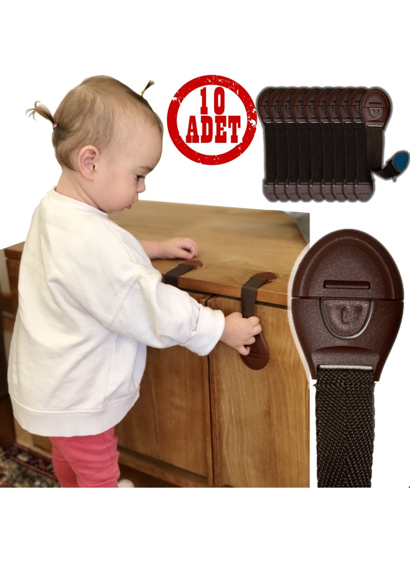 Child Baby Safety Safety Protection Lock - Multi-Purpose Lock 10 pcs