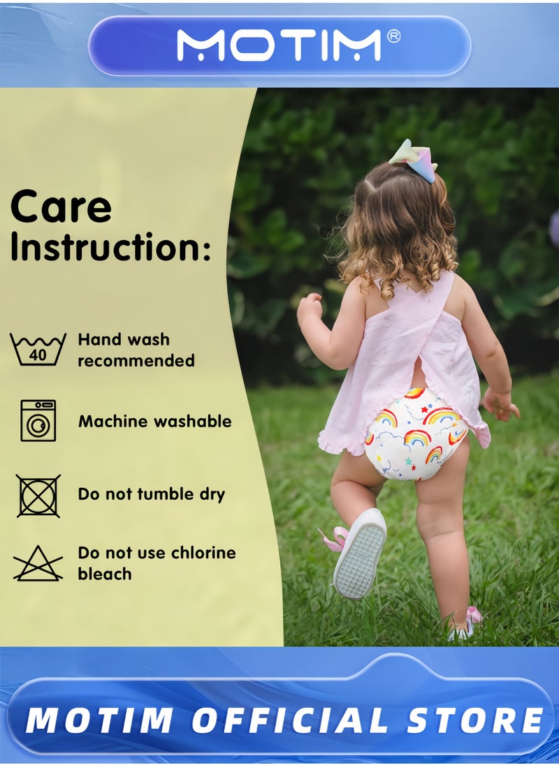 6PCS Baby Potty Training Pants Breathable Potty Training Underwear Toddler Underwear for 0-3 Years Boy and Girls