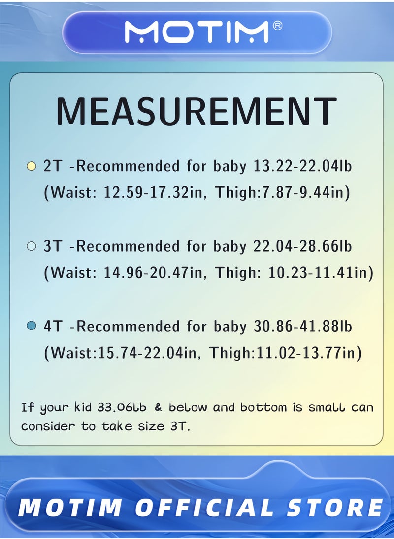 6PCS Baby Potty Training Pants Breathable Potty Training Underwear Toddler Underwear for 0-3 Years Boy and Girls