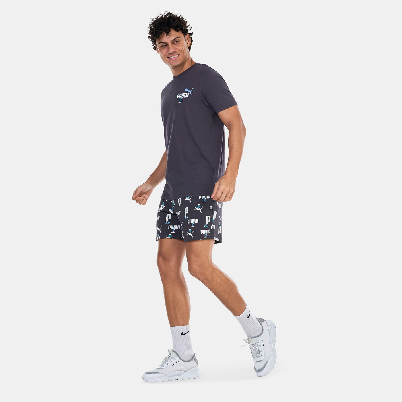 Men's x THE SMURFS Allover Print Shorts