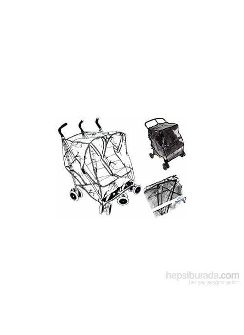 Side by Side Twin Stroller Raincoat