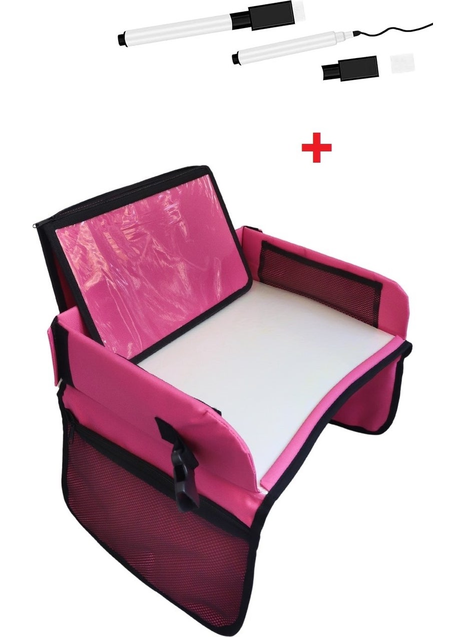 Car Seat Picture Activity Table Vehicle Tablet Holder Portable Activity Table