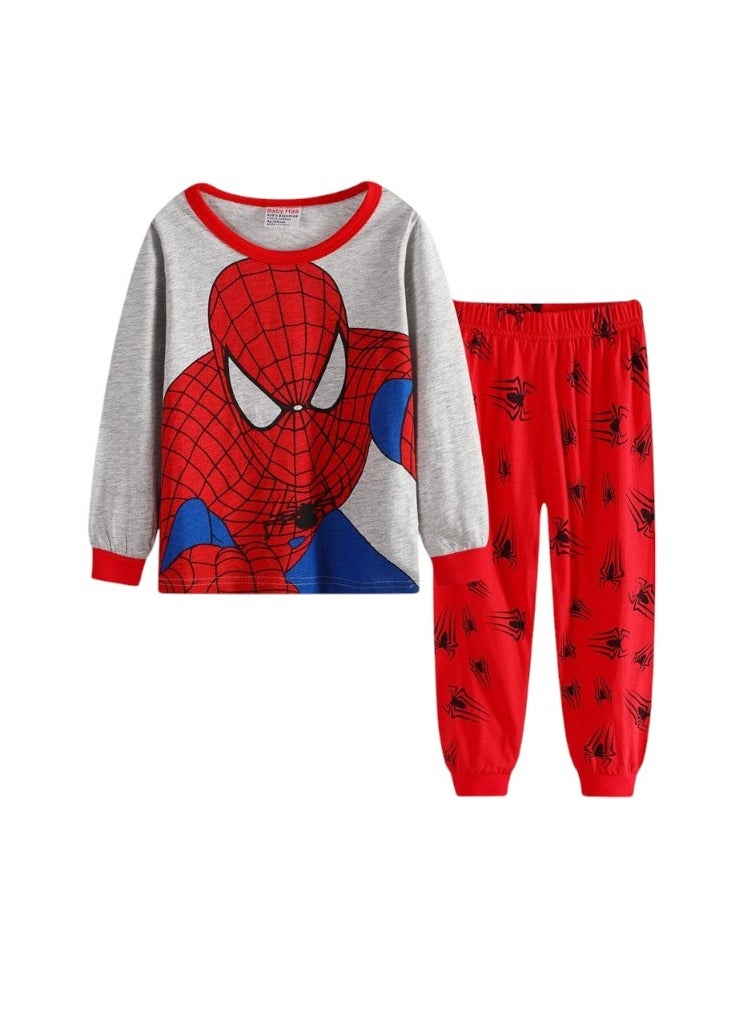 Daniel - Boys' Masked Marvel Pajamas Set - Long Sleeve