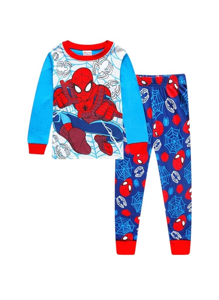 Daniel - Boys' Little Spidey Snuggles Pajama Set - Long Sleeve