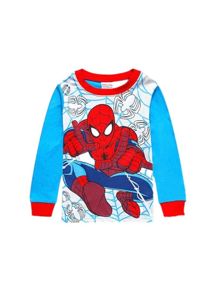 Daniel - Boys' Little Spidey Snuggles Pajama Set - Long Sleeve