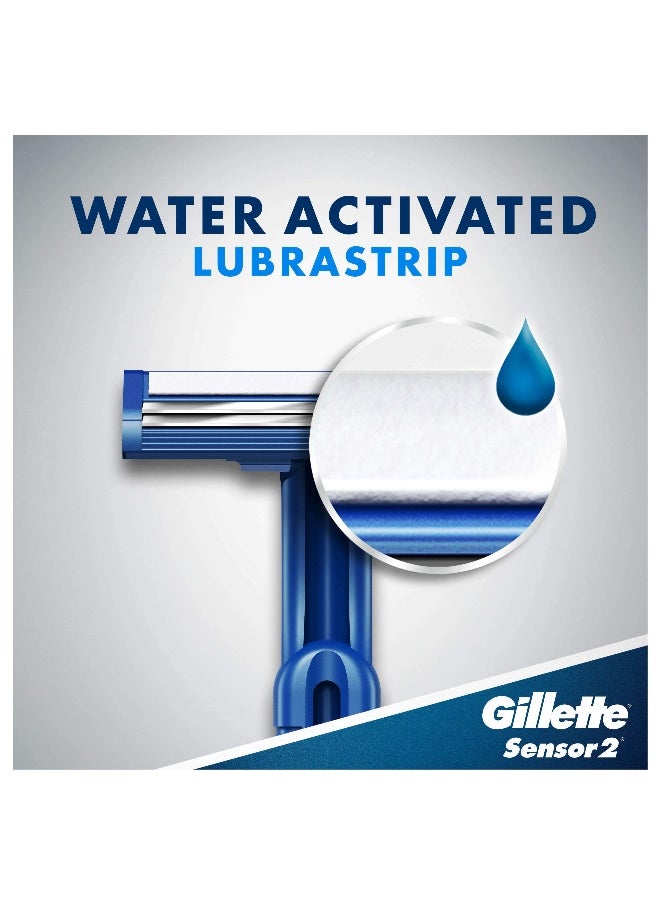 Sensor 2 Pivot Razors with Lubrastrip