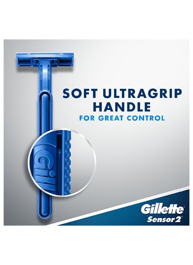 Sensor 2 Pivot Razors with Lubrastrip