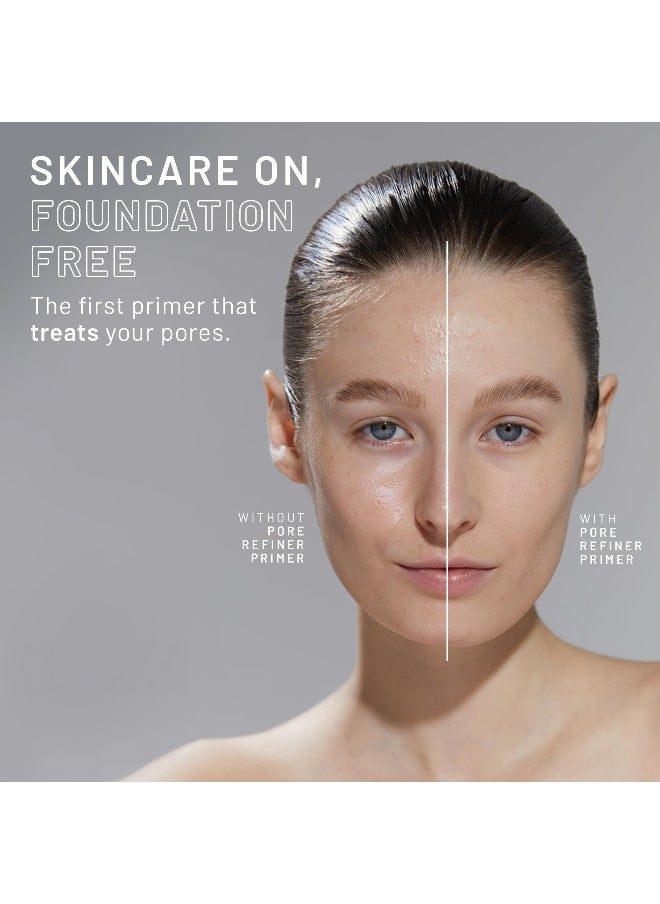 Dr. Brandt Pores No More, Pore Refiner Primer - Instantly Minimizes the Appearance of Pores, Absorbs Oil & Mattifies Shine - 1.0 fl oz