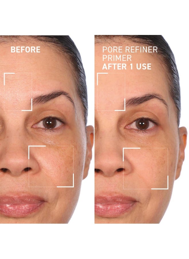 Dr. Brandt Pores No More, Pore Refiner Primer - Instantly Minimizes the Appearance of Pores, Absorbs Oil & Mattifies Shine - 1.0 fl oz