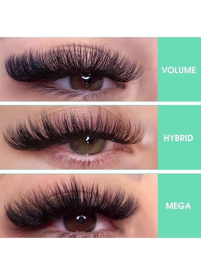 280 Pcs Individual Lashes 30D-D-0.07-10 Cluster Lashes 10D 20D C D Curl Wispy Lashes Bottom Lashes DIY Lashes At Home（30D-D-0.07-10）