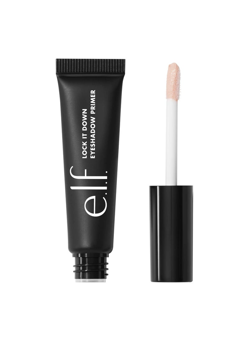 elf Lock It Down Eyeshadow Primer Smooth Creamy Primer For LongLasting Eyeshadow Intensifies Liquid  Powder Color Vegan  Crueltyfree