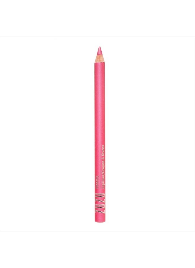 Lip Pencil, Creamy Lipliner, long lasting, Infused with Jojoba Seed Oil and Aloe for ultra hydrated lips. Natural, Paraben Free, Vegan, Gluten-free,Cruelty-free, Non GMO, (1, Fraise)