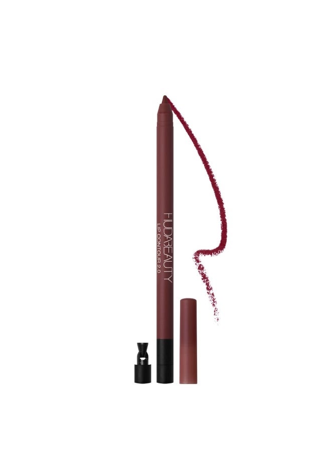 HUDA BEAUTY Lip Contour 2.0 Automatic Matte Lip Pencil Very Berry
