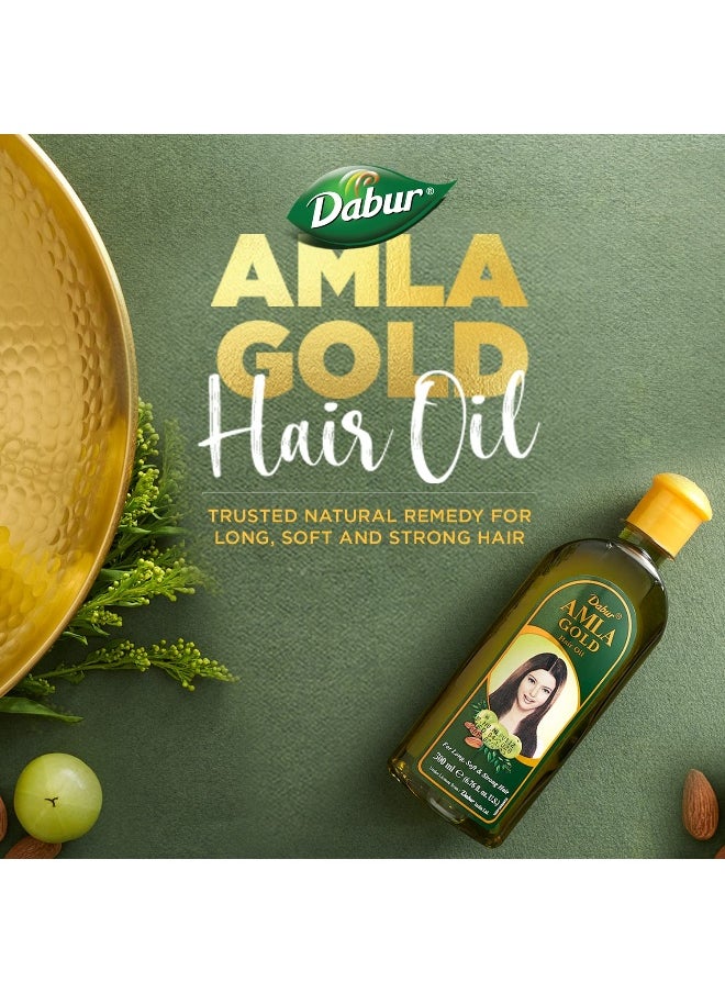 Vatika Naturals Amla Hair Oil – Nourishing Herbal Hair Oil for Stronger, Thicker & Shinier Hair – Enriched with Amla Extracts to Reduce Hair Fall, Strengthen Roots & Promote Healthy Growth – 300ml