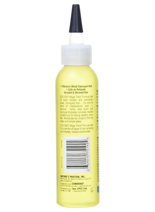 Mega Thick Hair Oil, 4.5 oz