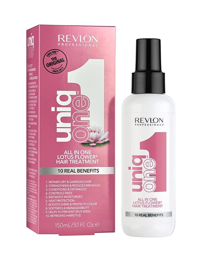 Uniq One Lotus Flower Hair Treatment