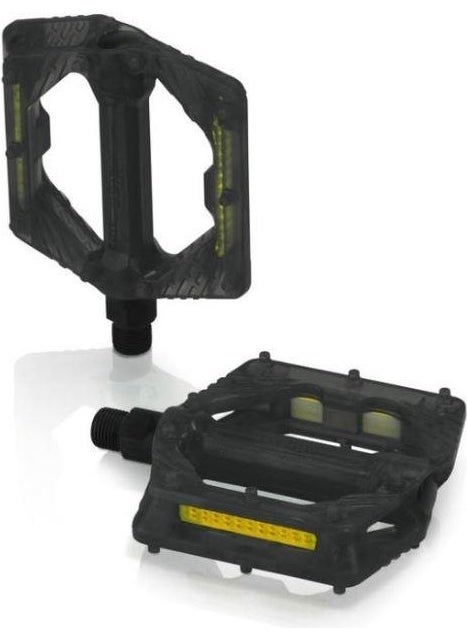 PD-M16 Ball Transparent Platform Bicycle Pedal Black