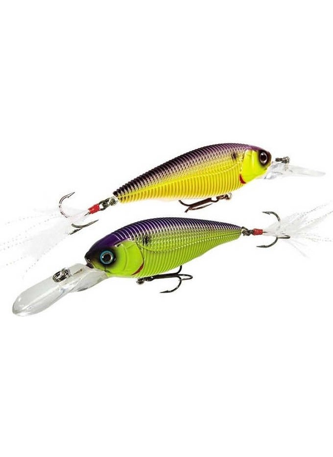 Sashimi Shad Fw Suspending Model Fish CMCP-70MM