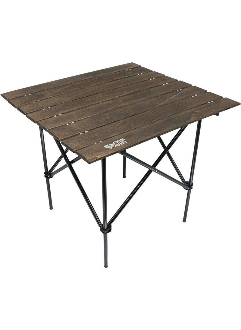 Wooden Folding Camping Table