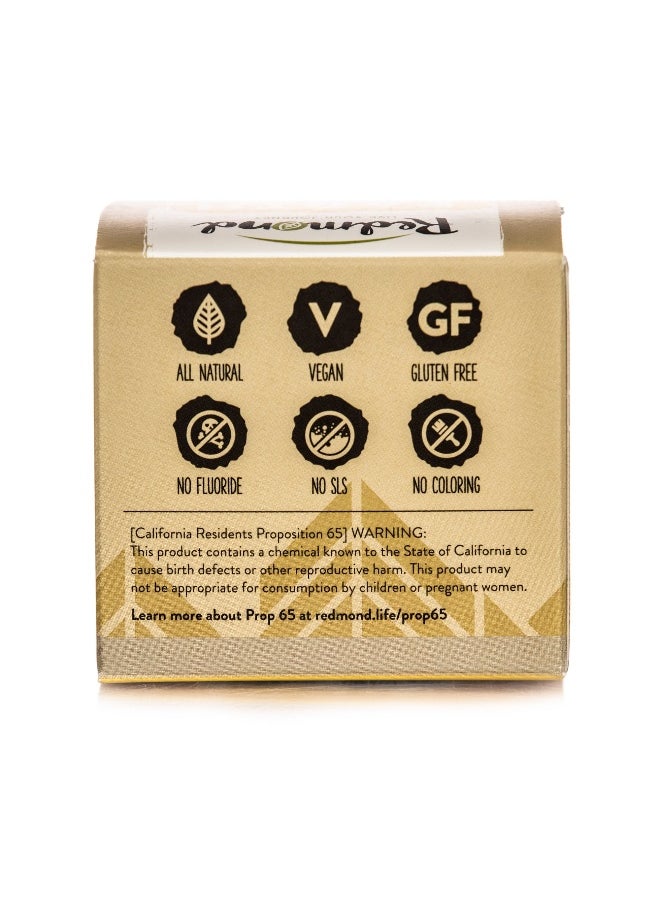 Earthpowder - All Natural Tooth and Gum Powder Bentonite Clay, Vegan Organic Non-Fluoride No