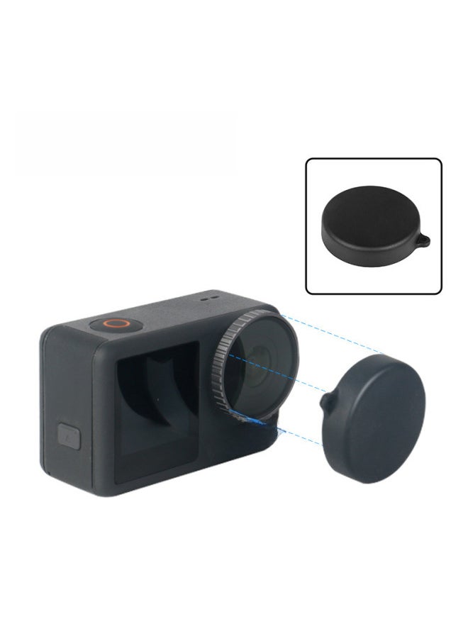 DJI DJI Action3 Accessories HD Tempered Film Dust-proof Scratch-proof Tempered Screen Lens Cover Battery Storage Box-Color:action3 Tempered Screen Set