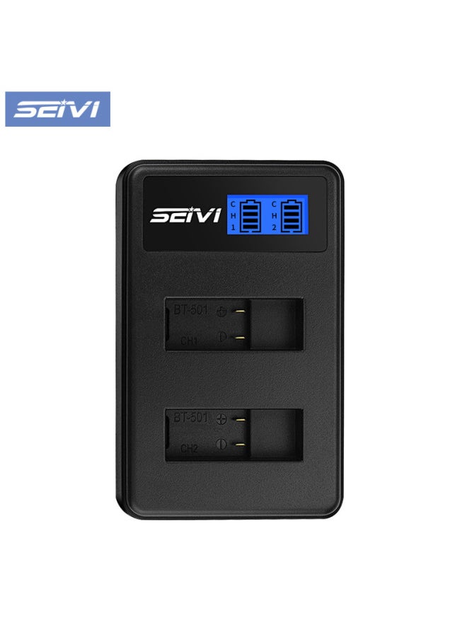 Direct Supply Gopro Hero5/6/7/8 Charger Usb LCD Smart Seat Charging Sports Camera Accessories-Colour:Gopro5 Four Slots