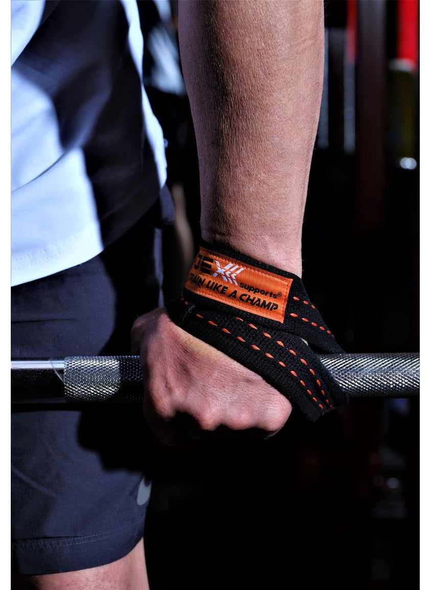 Fitness Sports Elbow Pad Elbow Sleeve+ 8 Loop Lifting Straps Set of 2