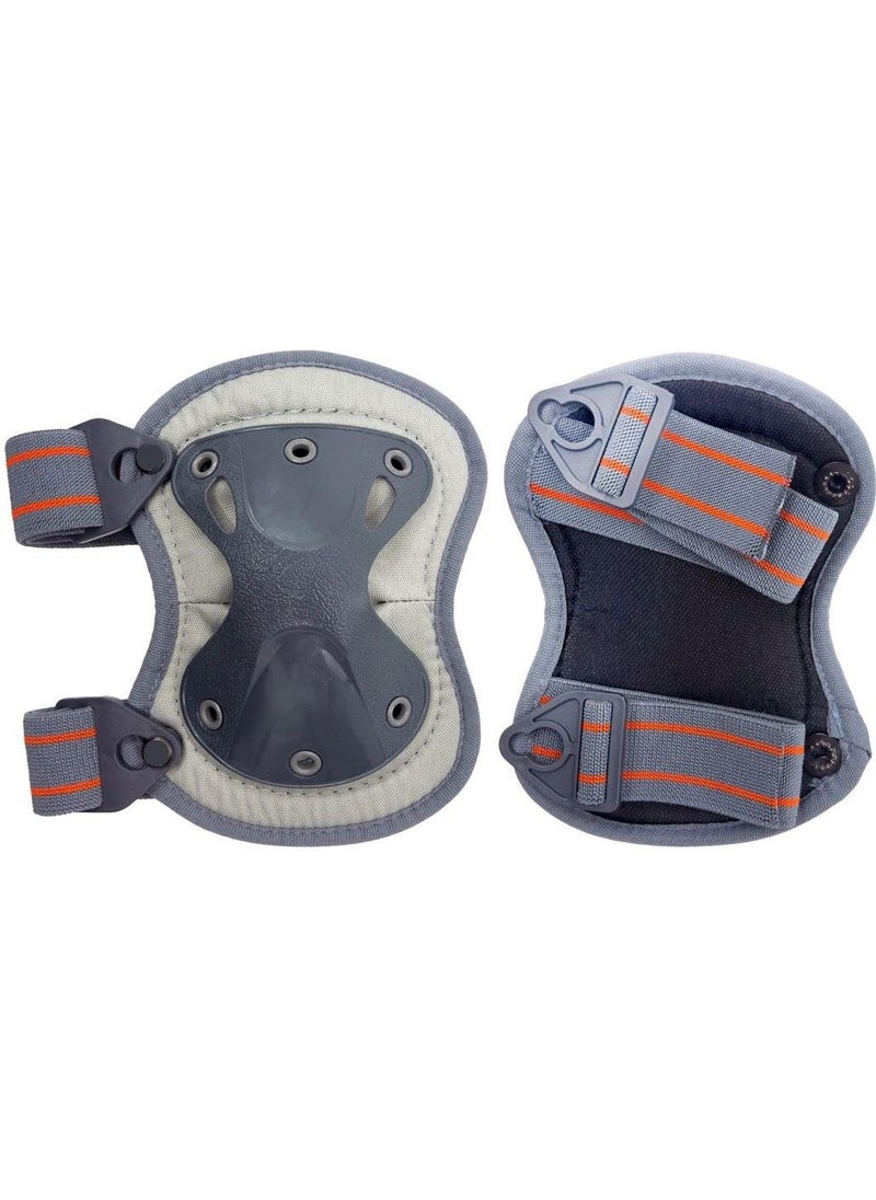 Comfort Protective Knee Pad Gray-Black 2-Piece Set
