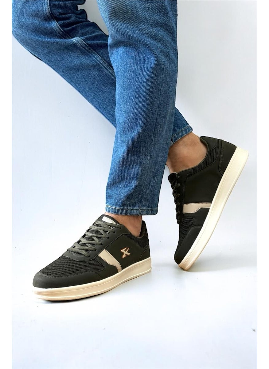 Men's Casual Sneaker Comfortable Sports Shoes Khaki