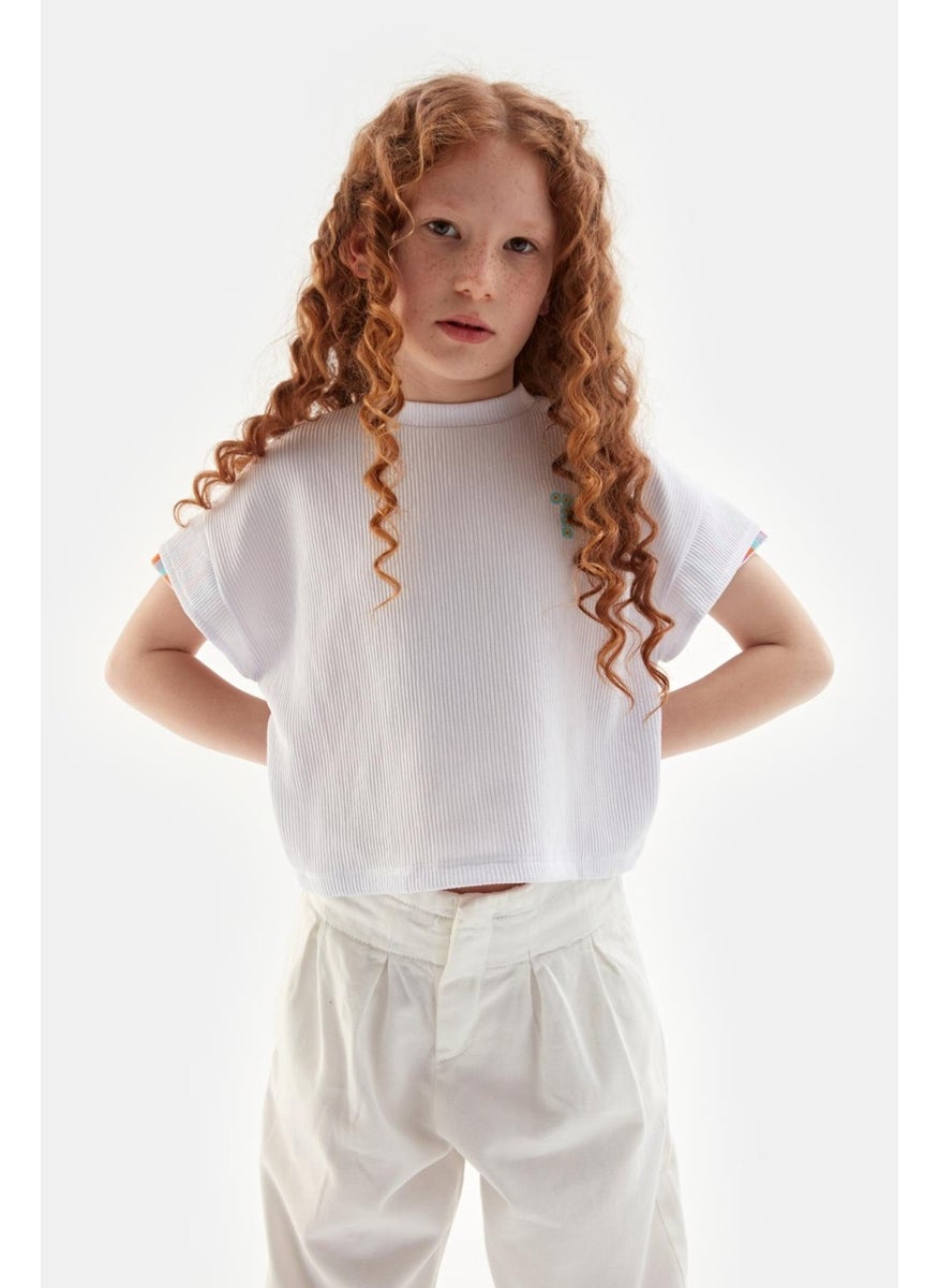 Bg Store Girl White Pants 23SS0TJ4212