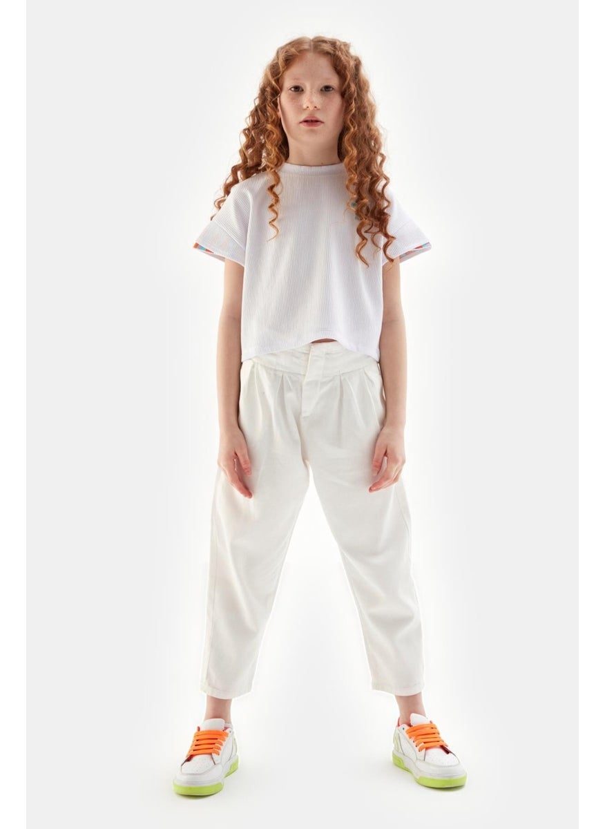 Bg Store Girl White Pants 23SS0TJ4212
