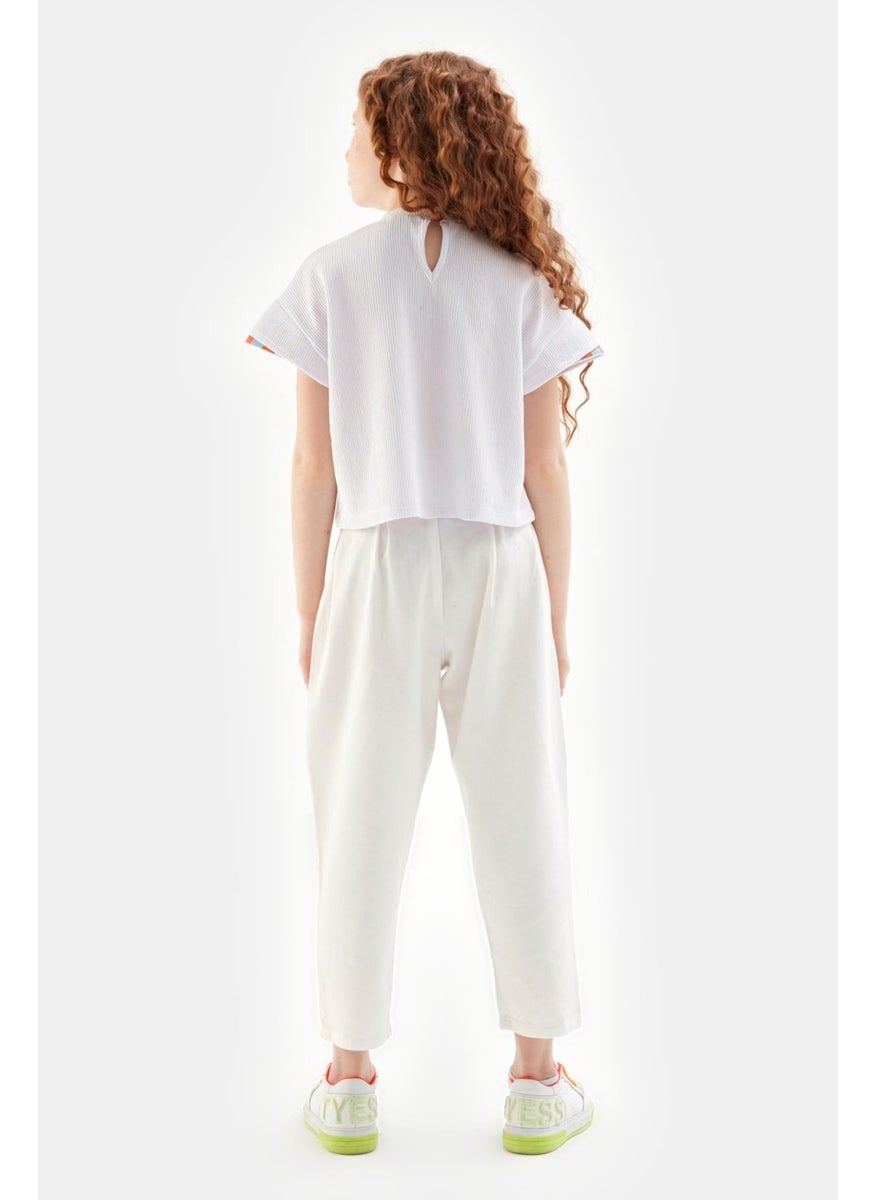 Bg Store Girl White Pants 23SS0TJ4212